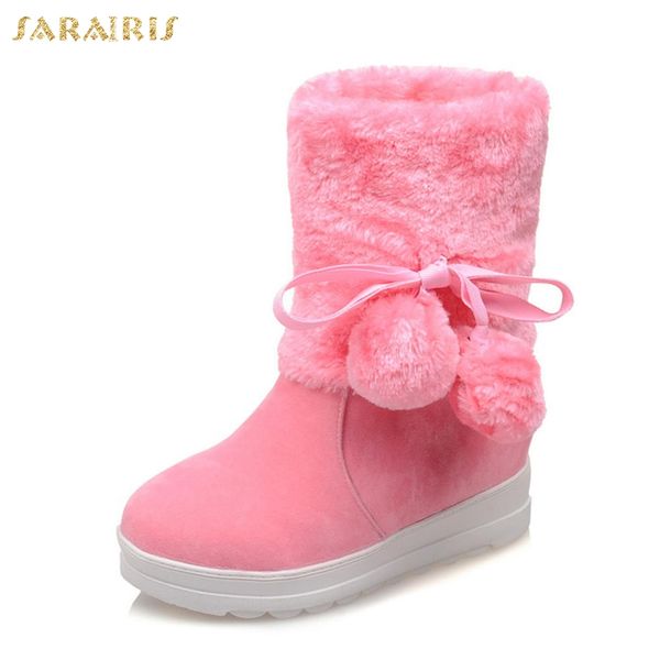 sarairis keep warm plush big size 43 sweet candy colors mid calf boots woman shoes platform winter shoes woman boots, Black
sarairis keep warm plush big size 43 sweet candy colors mid calf boots woman shoes platform winter shoes woman boots, Black