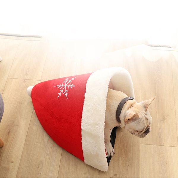christmas santa red hat pet stuffed cat nest dog bed puppy with cat ball funny built-in voice paper warm winter new year
christmas santa red hat pet stuffed cat nest dog bed puppy with cat ball funny built-in voice paper warm winter new year