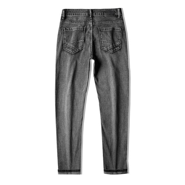men's jeans 2021 classic stretch business casual small straight slim fit blue denim trousers male brand clothes 28-40
men's jeans 2021 classic stretch business casual small straight slim fit blue denim trousers male brand clothes 28-40