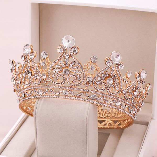 selling circle of heart-shaped water drill crown, european and american princess crown, hair ornament, bride crown, Silver
selling circle of heart-shaped water drill crown, european and american princess crown, hair ornament, bride crown, Silver
