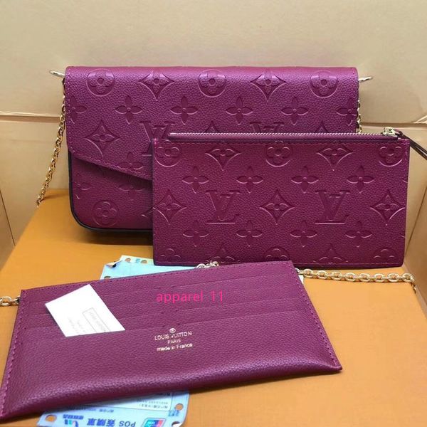 #2388 натуральная кожа pochette felicie 3шт l бренд v пресбиопический женский кошелек мода цепь сумка pochette держатель мобильной карты кош
#2388 натуральная кожа pochette felicie 3шт l бренд v пресбиопический женский кошелек мода цепь сумка pochette держатель мобильной карты кош