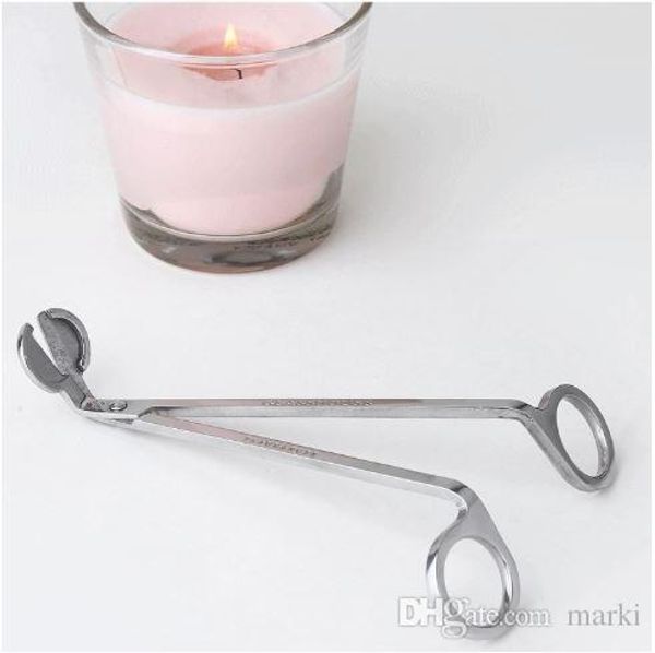 marki silver candle wick trimmer oil lamp stainless steel scissor cutter snuffers tool 17.5*5.7cm trim the wicks with ease highquality y118
marki silver candle wick trimmer oil lamp stainless steel scissor cutter snuffers tool 17.5*5.7cm trim the wicks with ease highquality y118
