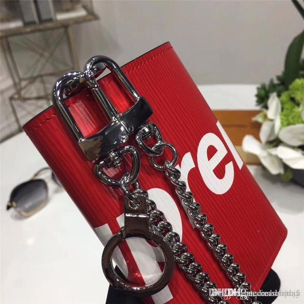 2018 relea e red black epi bifold lender bracelet wallet pur e bur e bag uperme men womne cardholder organizer with box authentic
2018 relea e red black epi bifold lender bracelet wallet pur e bur e bag uperme men womne cardholder organizer with box authentic