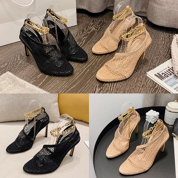 designer womens sandals shoes luxury black apricot pointed head grid summer fashion high heels with box size 35-40
designer womens sandals shoes luxury black apricot pointed head grid summer fashion high heels with box size 35-40