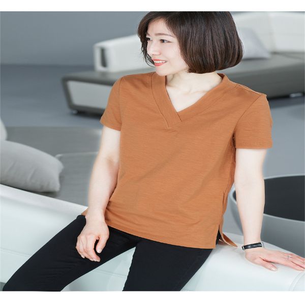 women's silhouette cotton short sleeve t-shirt in white for spring/summer 2020 040
women's silhouette cotton short sleeve t-shirt in white for spring/summer 2020 040