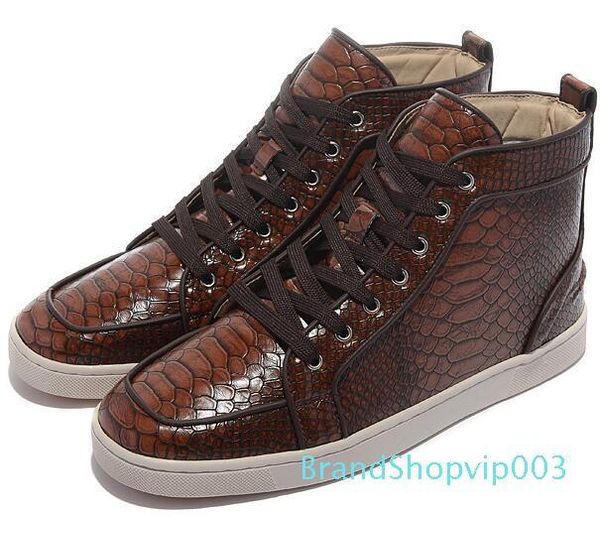 men's shoes women's shoes casual shoes sneakers party personality leather high studded spikes red rubber sole designer shoe sneake, Black
men's shoes women's shoes casual shoes sneakers party personality leather high studded spikes red rubber sole designer shoe sneake, Black