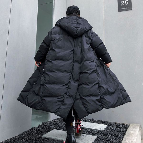 xitao tide plus size split irregular parka women clothes 2019 fashion loose hooded collar pocket thick winter new casual dmy1254, Black
xitao tide plus size split irregular parka women clothes 2019 fashion loose hooded collar pocket thick winter new casual dmy1254, Black