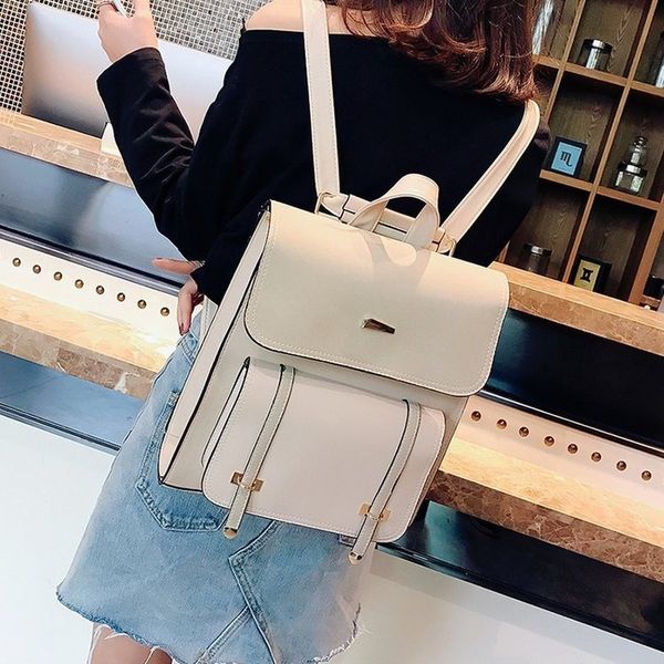 2020 new korean version of the shoulder bag women's casual fashion college style simple large-capacity backpack
2020 new korean version of the shoulder bag women's casual fashion college style simple large-capacity backpack