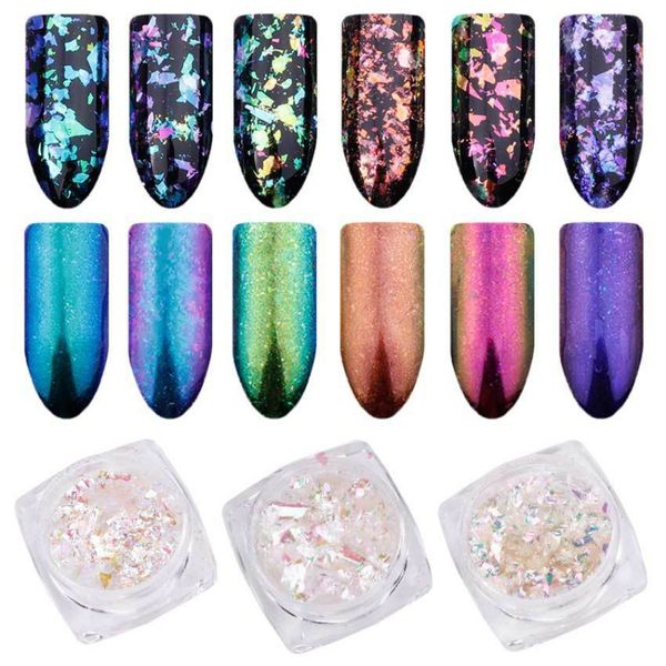 2019 magic mirror chameleon glitter nail flakes sequins powder gold silver red irregular sequins manicure nail art decoration w, Silver;gold
2019 magic mirror chameleon glitter nail flakes sequins powder gold silver red irregular sequins manicure nail art decoration w, Silver;gold