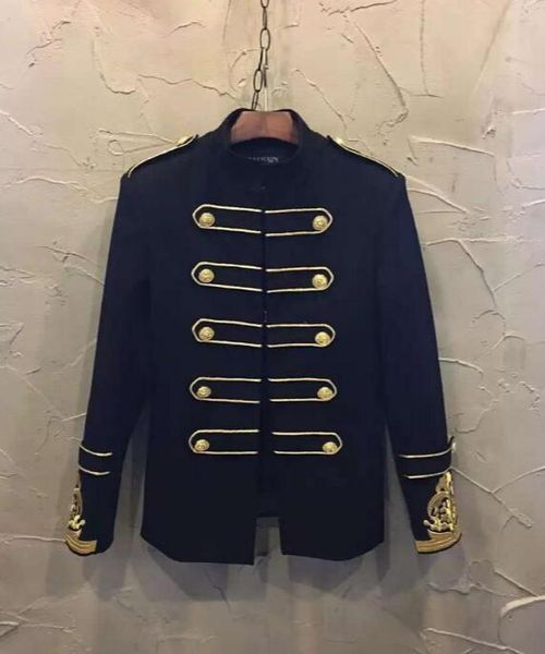 s-3xl 2020 new men clothing fashion gd court embroidery woolen suit jacket hairstylist formal dress plus size stage costumes, White;black
s-3xl 2020 new men clothing fashion gd court embroidery woolen suit jacket hairstylist formal dress plus size stage costumes, White;black