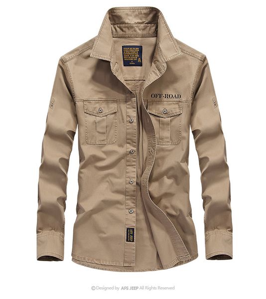 Men Shirts Cotton Long Sleeve Camiseta Masculina Denim Shirt Men Army Military Casual Clothing Plus Size S-4XL Single Breasted Stand Collar
Men Shirts Cotton Long Sleeve Camiseta Masculina Denim Shirt Men Army Military Casual Clothing Plus Size S-4XL Single Breasted Stand Collar