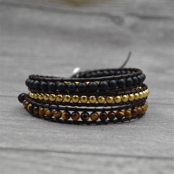 fashion beaded black beadsleather tiger eye bracelet jewelry handmade natural stone charm 3 strands wrap bracelets drop shipping
fashion beaded black beadsleather tiger eye bracelet jewelry handmade natural stone charm 3 strands wrap bracelets drop shipping