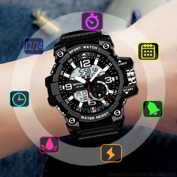 sanda military sport men brand luxury famous electronic led digital wrist watch male clock for man relogio masculino c19041601, Slivery;brown
sanda military sport men brand luxury famous electronic led digital wrist watch male clock for man relogio masculino c19041601, Slivery;brown