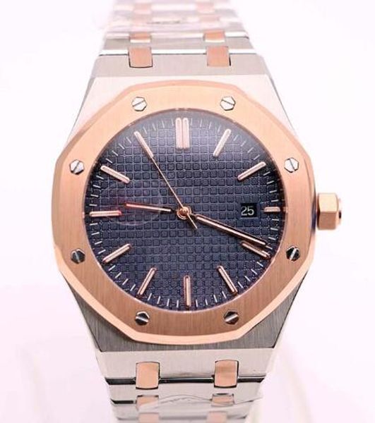 desirble royal oak blue dial automatic mechanical transparent case back two tone mens watch watches 41mm man wristwatches, Slivery;brown
desirble royal oak blue dial automatic mechanical transparent case back two tone mens watch watches 41mm man wristwatches, Slivery;brown