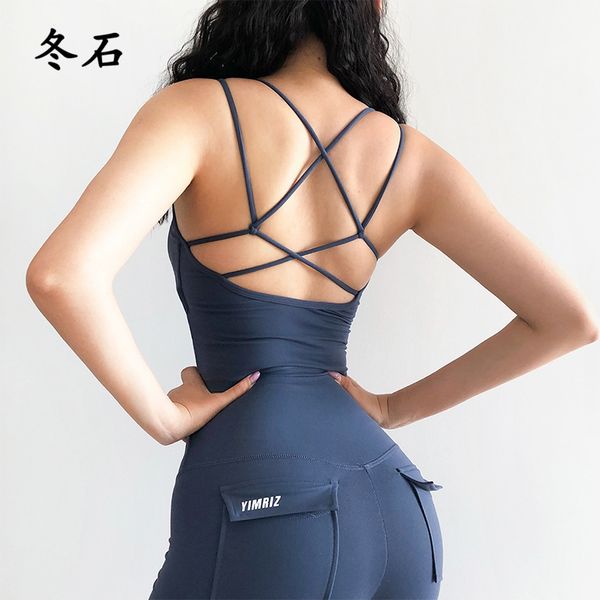 gym clothing cross straps sports bra women wireless yoga fitness padded push up crop activewear, White;black
gym clothing cross straps sports bra women wireless yoga fitness padded push up crop activewear, White;black