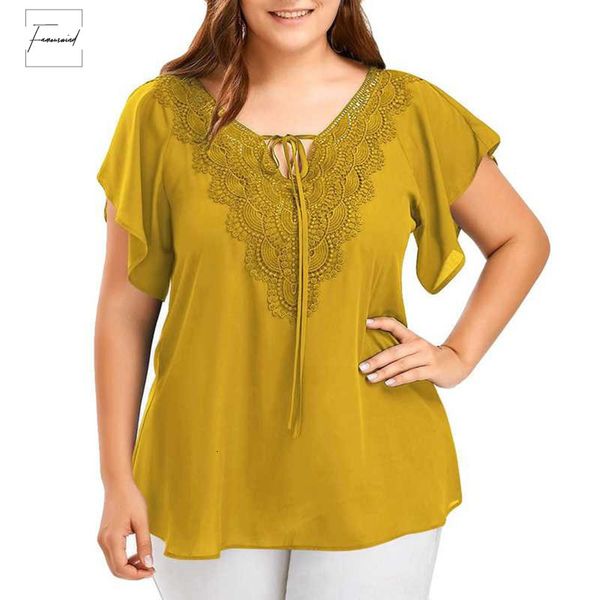 summer blusas blouse women mujer fashion front lace up v neck bat short sleeve tunic shirt chemise femme, White
summer blusas blouse women mujer fashion front lace up v neck bat short sleeve tunic shirt chemise femme, White