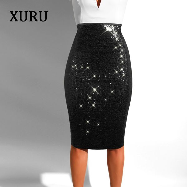 xuru 2019 spring new women's sequined skirt nightclub sequins slim bag hip skirt with lined bottoms, Black
xuru 2019 spring new women's sequined skirt nightclub sequins slim bag hip skirt with lined bottoms, Black