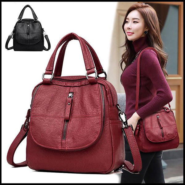 leather women's backpack school bag casual backpack for girls double zipper leisure shoulder bags 2020 new
leather women's backpack school bag casual backpack for girls double zipper leisure shoulder bags 2020 new