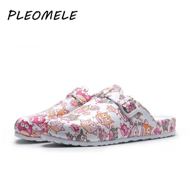 medical printed slippers adjustable nurse flat-soled operating shoes soft soled garden light comfortable non-slip clean shoes, Black
medical printed slippers adjustable nurse flat-soled operating shoes soft soled garden light comfortable non-slip clean shoes, Black
