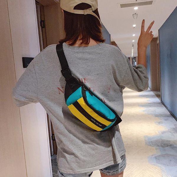 contrast color women waist chest bag casual sports pockets pack personality spliced crossbody bag for women men sac a main
contrast color women waist chest bag casual sports pockets pack personality spliced crossbody bag for women men sac a main