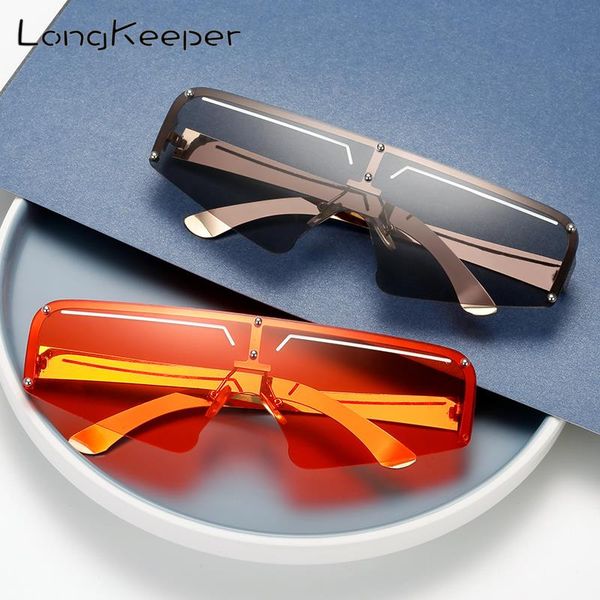 longkeeper vintage sunglasses women cat eye rimless sun glasses men designer rivet one piece eyewear, White;black
longkeeper vintage sunglasses women cat eye rimless sun glasses men designer rivet one piece eyewear, White;black