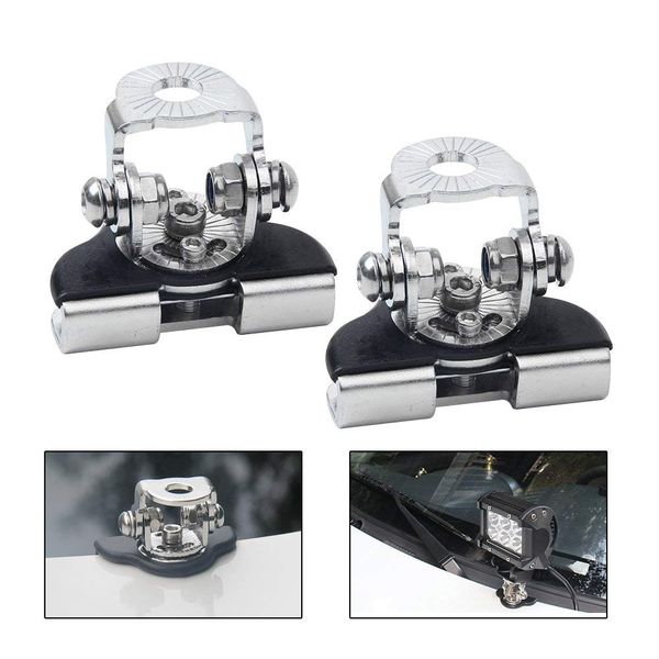 2 pcs a pillar hood clamp holder off-road led work light bar mount bracket a pillar light mount universal stainless steel
2 pcs a pillar hood clamp holder off-road led work light bar mount bracket a pillar light mount universal stainless steel