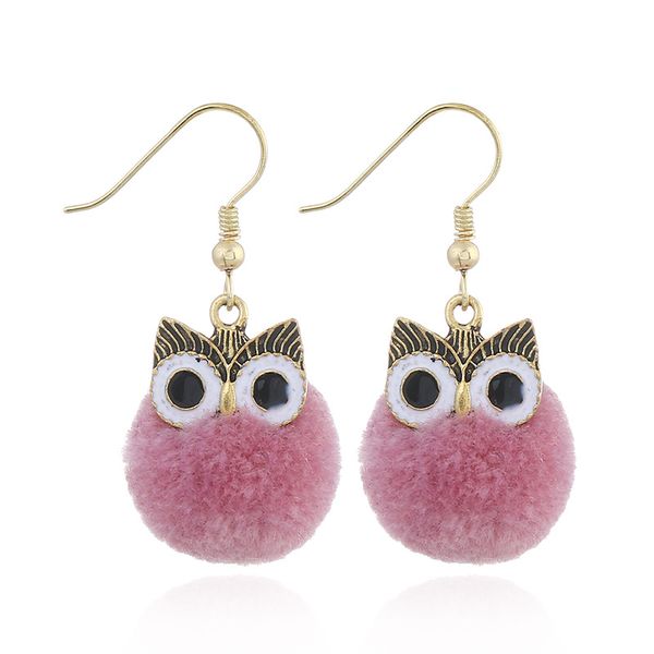 korean jewelry winter cute earrings with earrings fashionable owl hair ball earrings, Golden
korean jewelry winter cute earrings with earrings fashionable owl hair ball earrings, Golden