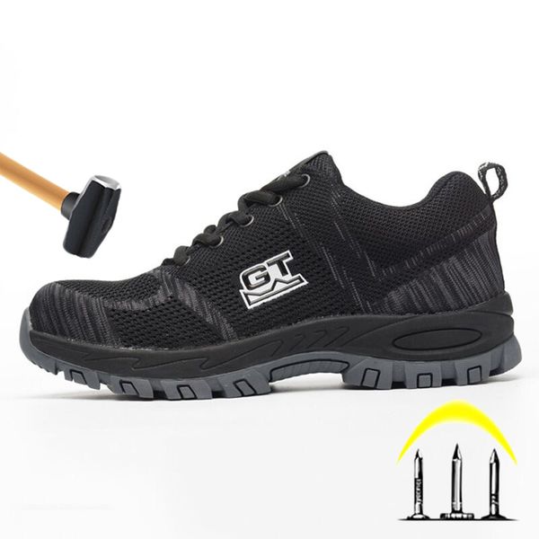 2019 work safety boots men shoes steel toe work shoes anti-punctuer safety boots construction protective male adult, Black
2019 work safety boots men shoes steel toe work shoes anti-punctuer safety boots construction protective male adult, Black