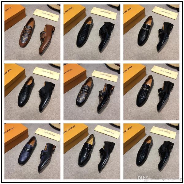 new fashion men shoes genuine leather famous brand designer business men oxford dress shoes, Black
new fashion men shoes genuine leather famous brand designer business men oxford dress shoes, Black