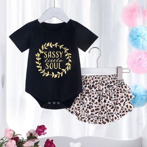 summer newborn baby girl clothes set leopard print short sleeve ruffle romper short pants headband 3pcs infant outfits d30, White
summer newborn baby girl clothes set leopard print short sleeve ruffle romper short pants headband 3pcs infant outfits d30, White