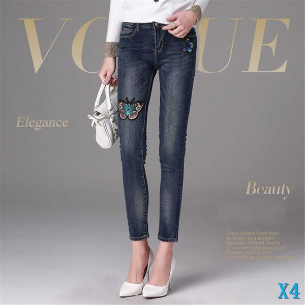 fashionable womens designer jeans pants luxury g brand jeans pants famous elegant butterfly embroidery new trousers 4, Blue
fashionable womens designer jeans pants luxury g brand jeans pants famous elegant butterfly embroidery new trousers 4, Blue
