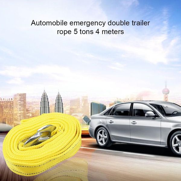 car emergency supplies double-layer tow rope 5 tons 4 meters trailer with thickening wide pull rope
car emergency supplies double-layer tow rope 5 tons 4 meters trailer with thickening wide pull rope