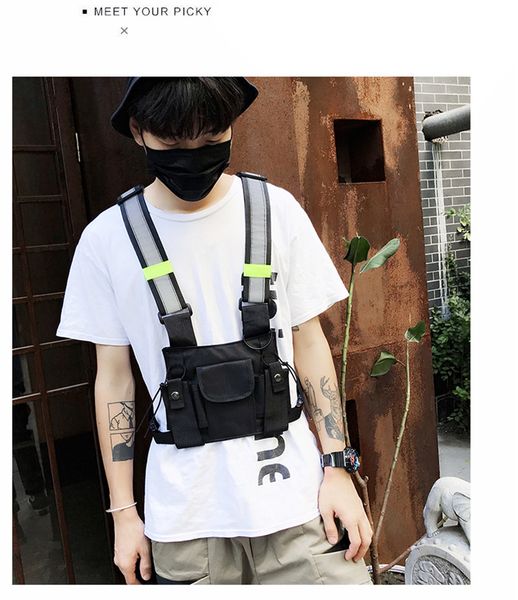 1 piece tactical women oxford chest rig bag for men square small hip-hop vest harness streetwear bags female male chestbag waist pack vest
1 piece tactical women oxford chest rig bag for men square small hip-hop vest harness streetwear bags female male chestbag waist pack vest