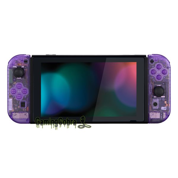 пользовательские очистить atomic фиолетовый корпус shell крышка с полным набором кнопок для nintendo переключатель joy-con контроллер
пользовательские очистить atomic фиолетовый корпус shell крышка с полным набором кнопок для nintendo переключатель joy-con контроллер