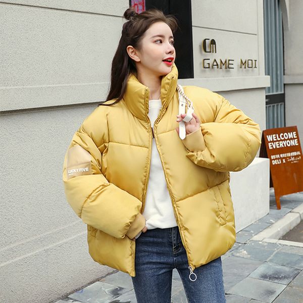 women's down & parkas thick parka with epaulet 2021 winter loose jacket woman plus size hooded solid stand collar casual coat ropa de m, Black
women's down & parkas thick parka with epaulet 2021 winter loose jacket woman plus size hooded solid stand collar casual coat ropa de m, Black