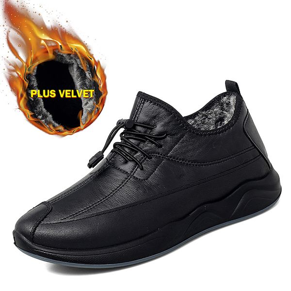 winter warm shoes men plus velvet business men's casual cotton shoes fashion waterproof sneaker for man tenis masculino, Black
winter warm shoes men plus velvet business men's casual cotton shoes fashion waterproof sneaker for man tenis masculino, Black