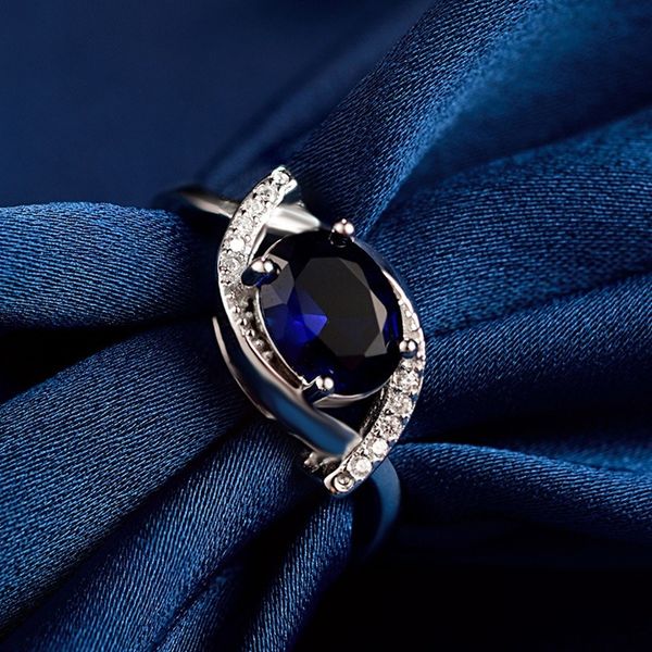 925 sterling silver blue sapphire cubic zirconia rings for women engagement ring silver 925 gemstone jewelry, Golden;silver
925 sterling silver blue sapphire cubic zirconia rings for women engagement ring silver 925 gemstone jewelry, Golden;silver