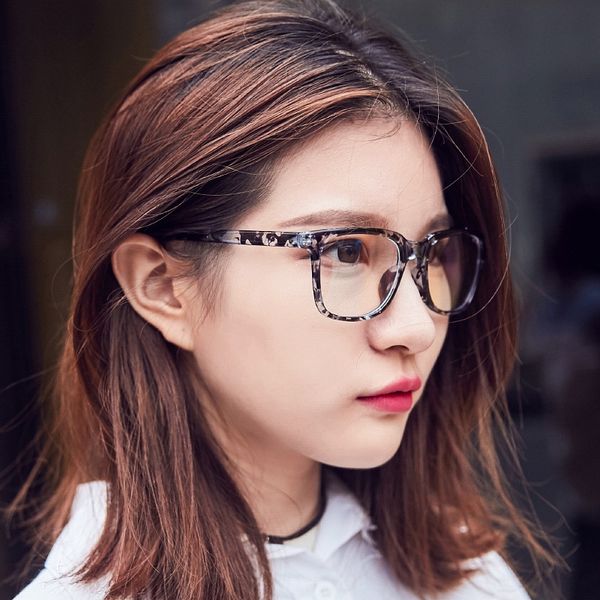 square students' artistic frame can be matched with myopia frame glasses plain glasses tide, Silver
square students' artistic frame can be matched with myopia frame glasses plain glasses tide, Silver