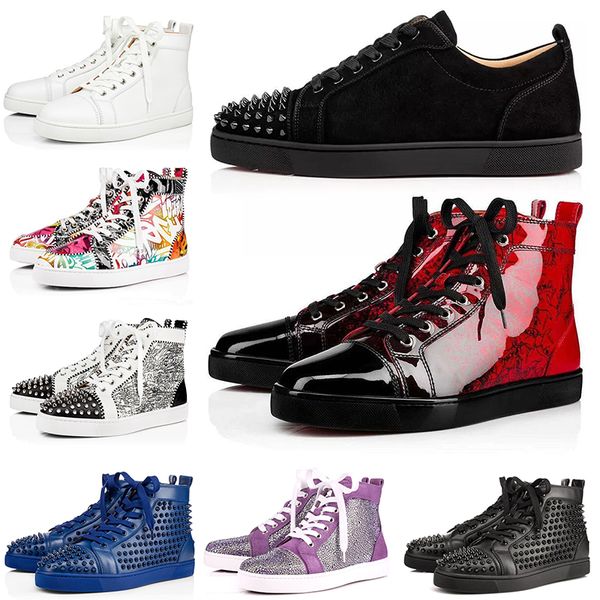 2020 new arrival low triple studded spikes fashion casual shoes genuine leather red bottoms luxury designers blue trainers for mens women, White;red
2020 new arrival low triple studded spikes fashion casual shoes genuine leather red bottoms luxury designers blue trainers for mens women, White;red
