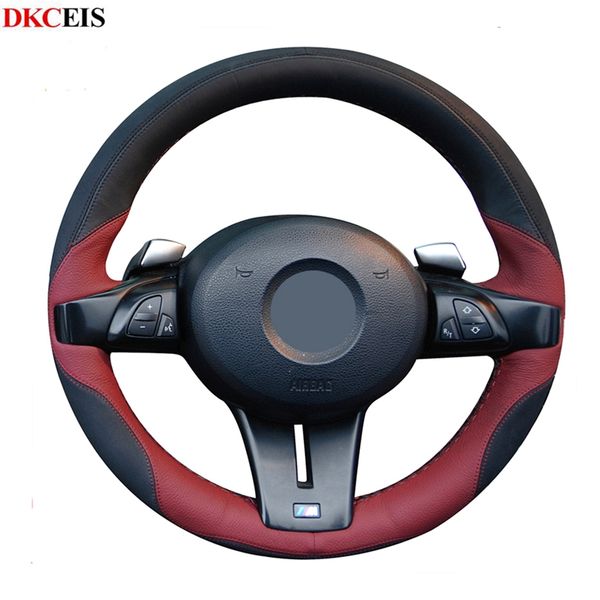 diy dkceis maroon leather black soft suede car steering wheel cover accessories for z4 m 2006 2007 2008
diy dkceis maroon leather black soft suede car steering wheel cover accessories for z4 m 2006 2007 2008