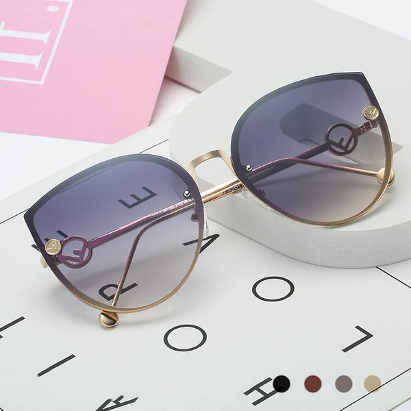 2020 brand cat eye sunglasses women brand design metal frame mirror sun glasses vintage rimless gradient glasses for female, White;black
2020 brand cat eye sunglasses women brand design metal frame mirror sun glasses vintage rimless gradient glasses for female, White;black