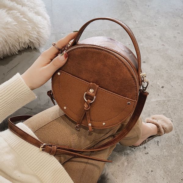 vintage scrub leather round designer crossbody bag for women 2019 pu leather shoulder bags ladies small handbags mini tote bag
vintage scrub leather round designer crossbody bag for women 2019 pu leather shoulder bags ladies small handbags mini tote bag