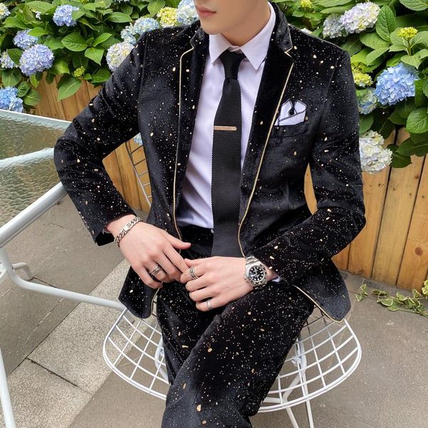 куртки+брюки) 2020 новый стиль мужчины осень slim fit wave point business dress suits / мужской досуг двухсекционные костюмы плюс размер s, White;black
куртки+брюки) 2020 новый стиль мужчины осень slim fit wave point business dress suits / мужской досуг двухсекционные костюмы плюс размер s, White;black