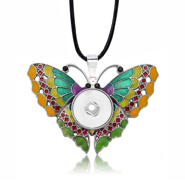 fashion interchangeable butterfly crystal ginger necklace 147 fit 18mm snap button pendant charm jewelry for women gift, Silver
fashion interchangeable butterfly crystal ginger necklace 147 fit 18mm snap button pendant charm jewelry for women gift, Silver