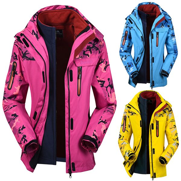 women's elegant autumn winter female outerwear two piece set camouflage waterproof windproof outdoor sport long women's coat, Black;brown
women's elegant autumn winter female outerwear two piece set camouflage waterproof windproof outdoor sport long women's coat, Black;brown