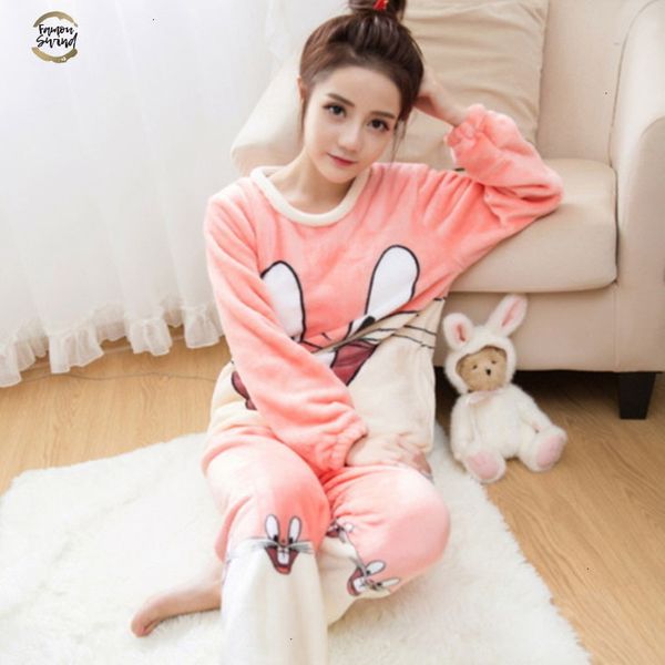 women autumn pajama sets flannel cat cartoon warm women sleepwear homewear animal sleepwear winter female pajama, Black;red
women autumn pajama sets flannel cat cartoon warm women sleepwear homewear animal sleepwear winter female pajama, Black;red