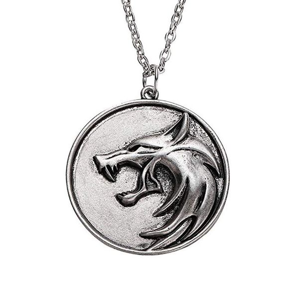 yuyijia selling wolf head necklace demon witch wizard pendant medal new ornament, Silver
yuyijia selling wolf head necklace demon witch wizard pendant medal new ornament, Silver