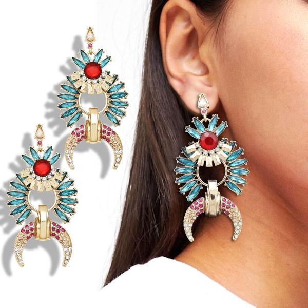 женщины art deco tribal кристалл pave horn crescent moon flower gypsy gold drop серьги bridal себе gift punk rock celebrity, Silver
женщины art deco tribal кристалл pave horn crescent moon flower gypsy gold drop серьги bridal себе gift punk rock celebrity, Silver