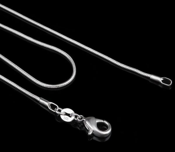 925 sterling silver plated snake chain necklaces for woman smooth chain jewelry size 1mm 16 18 20 22 24 26 28 30 32 34 36 38 inch
925 sterling silver plated snake chain necklaces for woman smooth chain jewelry size 1mm 16 18 20 22 24 26 28 30 32 34 36 38 inch