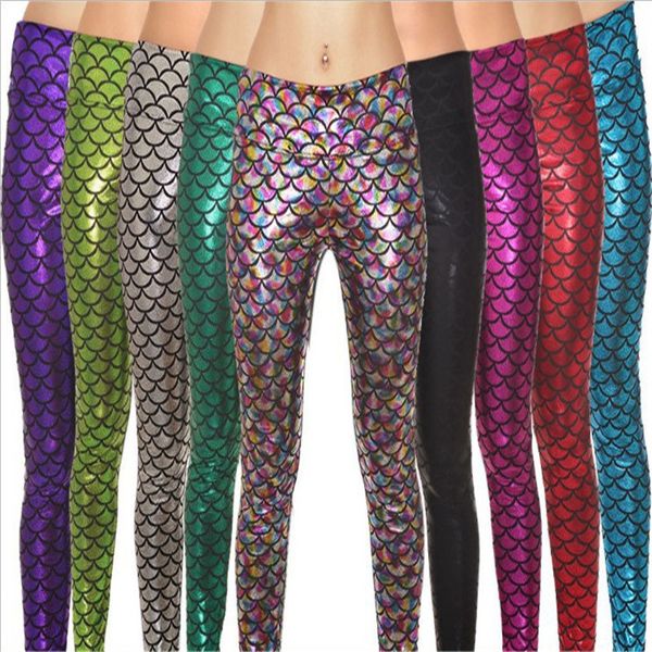 fashion womens designer leggings slim fish scale printed high waist pants ladies yoga fitness sports trousers, Black
fashion womens designer leggings slim fish scale printed high waist pants ladies yoga fitness sports trousers, Black